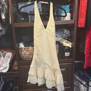 All I Wanted Was This Mini Dress Lemon white fox never worn